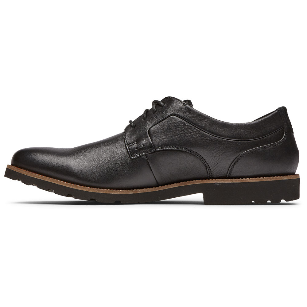 Rockport Oxfords Herr Svarta - Sharp & Ready 2 Plain Toe - YICOR4861